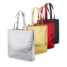  Sacola TNT Brilhante Personalizada Frete Grátis - Mínimo 100