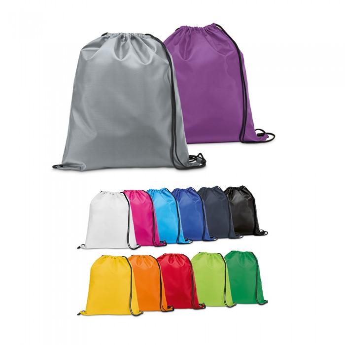  Mochila Saco Nylon Personalizada Frete Grátis - Mínimo 100