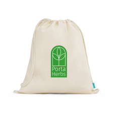  Sacochila em Algodão Personalizada Frete Grátis - Mínimo 30