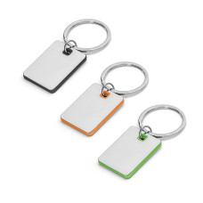 Chaveiro de Metal Personalizado a Laser Frete Grátis - Mínimo 100