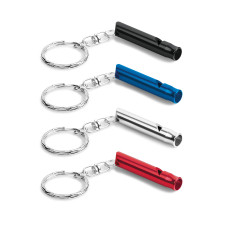 Chaveiro de Metal com Apito Personalizado Frete Grátis - Mínimo 300