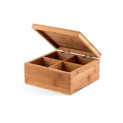 Caixa de chás em Bambu Personalizada Frete Grátis - Mínimo 10 Caixa de chás em Bambu Personalizada Frete Grátis - Mínimo 10