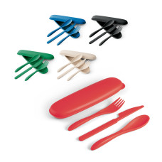 Talheres Fibra de Bambu Personalizados Frete Grátis - Mínimo 100