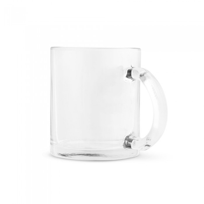 Caneca em vidro Personalizada Frete Grátis - Mínimo 50