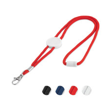  Cordão de pescoço. Poliéster Ajustável Personalizado Frete Grátis - Mínimo 200