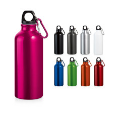 Squeeze Alumínio Mosquetão 500 ml Personalizado Frete Grátis - Mínimo 30