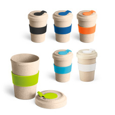 Copo Fibra de Bambu Personalizado Frete Grátis - Mínimo 30