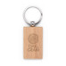 Chaveiro em Madeira de Faia Personalizado Frete Grátis - Mínimo 150