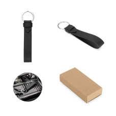 Chaveiro em PU com Argola Personalizado Frete Grátis - Mínimo 100