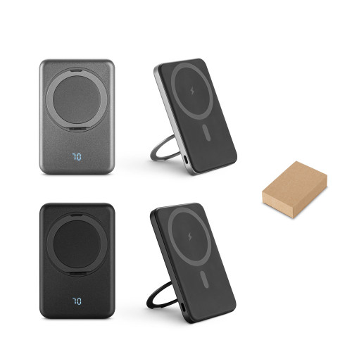 Bateria Portátil e Carregador por Indução Super-rápido 15W 5.000 mAh Personalizada Frete Grátis - Mínimo 5 Bateria Portátil e Carregador por Indução Super-rápido 15W 5.000 mAh Personalizada Frete Grátis - Mínimo 5