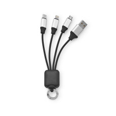 Cabo USB de Carregamento Rápido 3 em 1 Personalizado Frete Grátis - Mínimo 20