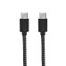 YONATH. Cabo USB-C de carregamento rápido em PET 100% reciclado (100% rPET) - Mínimo 20