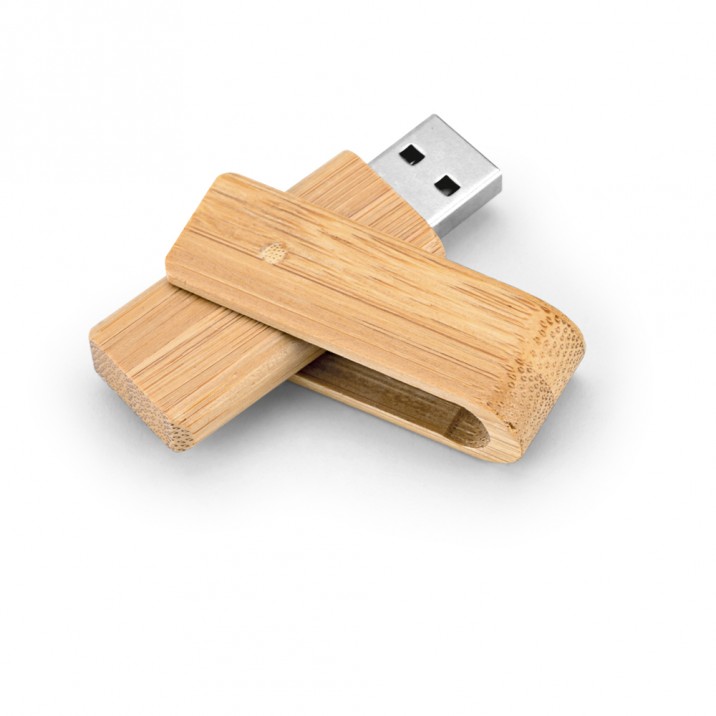 Pen Drive Bambu 16 GB Personalizado Frete Grátis - Mínimo 15