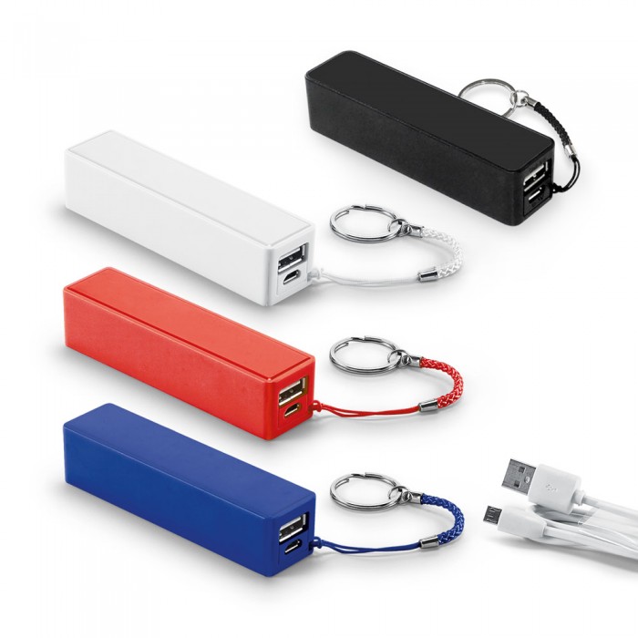 Bateria Portátil 1600 mAh Personalizada Frete Grátis - Mínimo 20